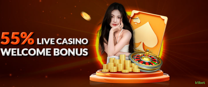 Imagem promocional do aplicativo mobile da k5bet